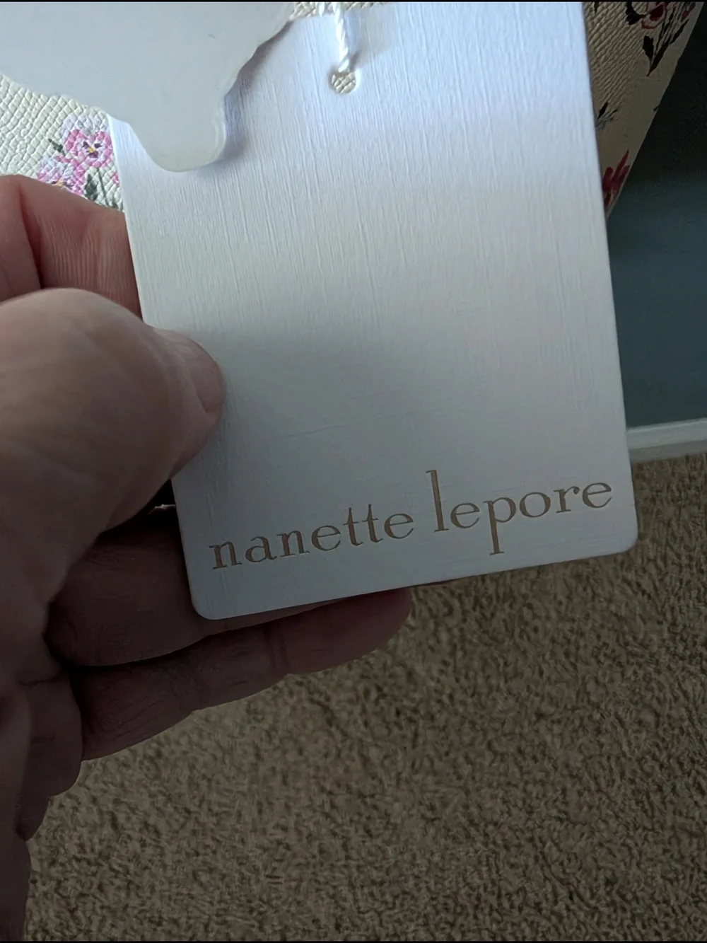 Nanette Lepore Floral Tote with Scarf